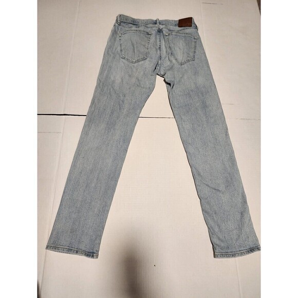 Abercrombie & Fitch Langdon Skinny Stretch Blue Denim Jeans Mens Size 31 x 32 - Picture 11 of 12